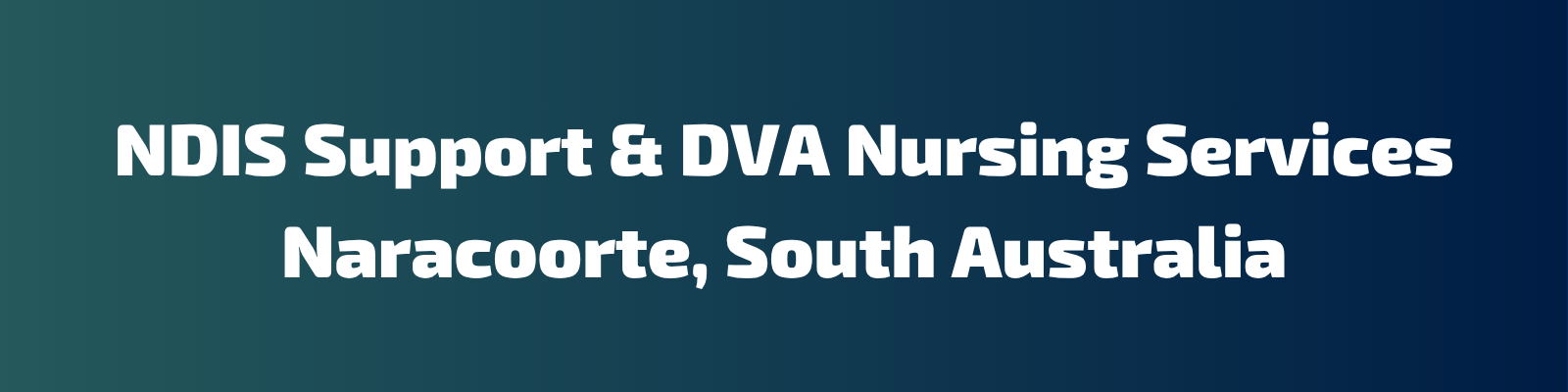NDIS Support & DVA Nursing Services Naracoorte